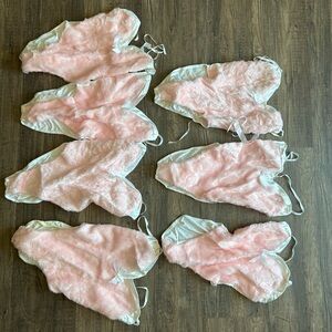 Frederick’s of a Hollywood Bad Bunny Pink Faux Fur costumes Lot Medium 7 Lot